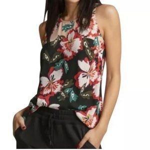 Cabi style 5542. Hibiscus blouse. Size large. Sleeveless.